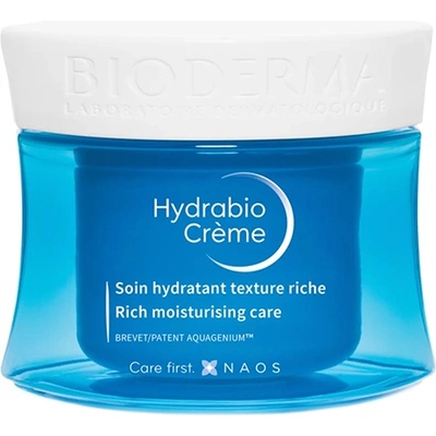 BIODERMA Hydrabio Rich Cream успокояващ и подхранващ крем за много суха и чувствителна кожа за жени 50 мл