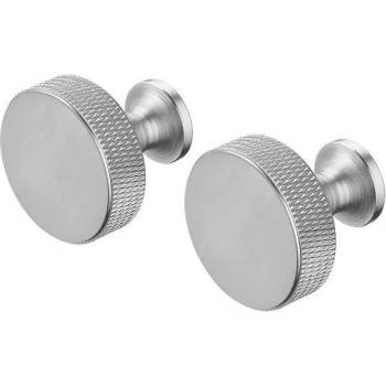 Blomus (Германия) Комплект от 2 бр. кръгли закачалки blomus rof - цвят матирана стомана (blomus 66882)