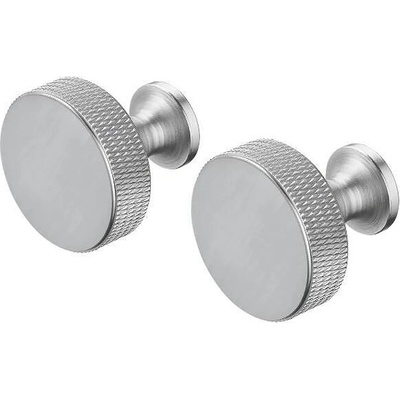 Blomus (Германия) Комплект от 2 бр. кръгли закачалки blomus rof - цвят матирана стомана (blomus 66882)