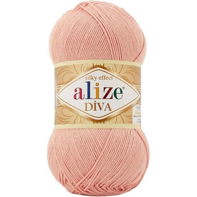 Alize příze Diva 363 světlá starorůžová