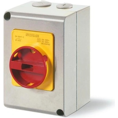 SCAME Spínač ISOLATOR-TP 20A 3P standard IP65 590.GE2013