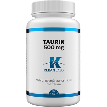 KLEAN LABS Таурин 500 mg - 60 капсули