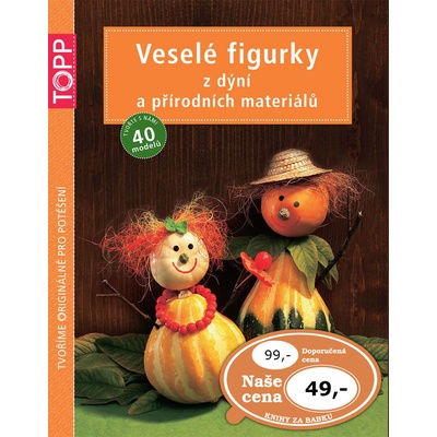 TOPP Veselé figurky z dýní a přírodních materiálů