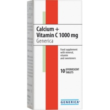 Generica Calcium+Vitamin C eff. tabl.10 x 1000 mg