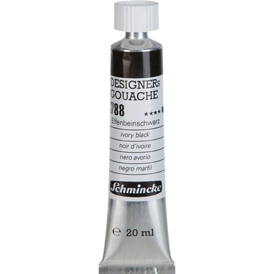 Schmincke 75.7348 Гваш боя 788 Ivory Black 20 ml 1 бр (75.7348)