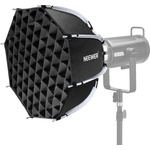 NEEWER 45cm Octagon Softbox, Bowens Mount octagonal softbox with honeycomb grid, bag for RGB CB60 CB60B CB200B MS60B MS60C MS150B S101-300W/400W Pro Vision 4 Q4, NS21P (S101-300W/400W)