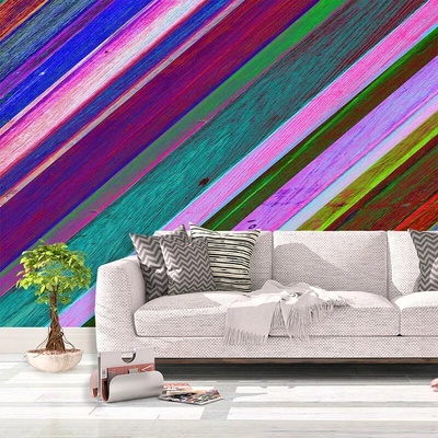 Sablio Tapeta Nafarbené drevo, rozmery 336x220 cm