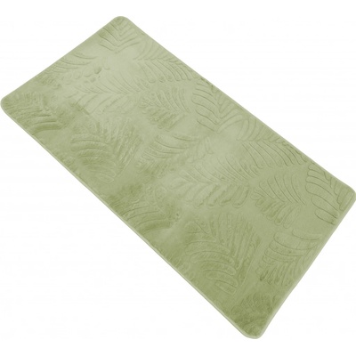 Takoy Koberec 80x150 vzor listí zelený-HT-00407 | 80 x 150 cm