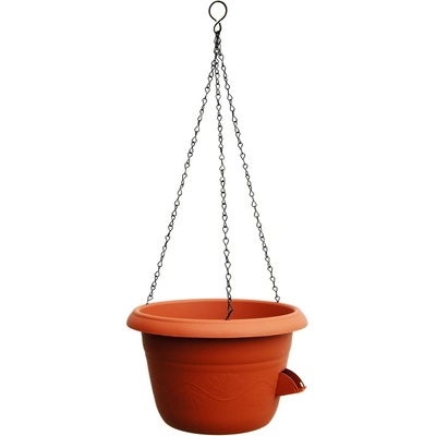 Plastia Žardina so závesom samozavlažovacia Siesta terakota 30 cm
