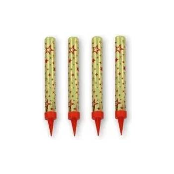 Godan Фойерверки за торта - холографски, 12 см, 12 бр