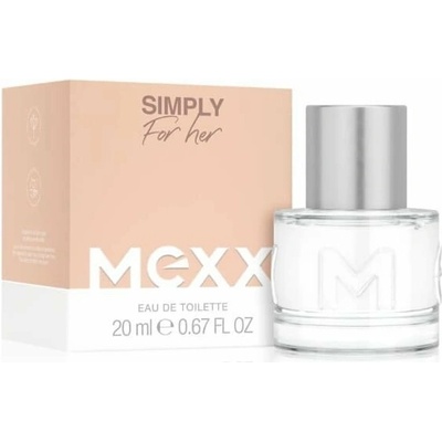 Mexx Simply dámska New toaletná voda dámska 20 ml