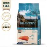 Bravery Salmon Mini Breeds Puppy - Пълноценна храна подрастващи кученца от дребни и мини породи със сьомга 7 кг