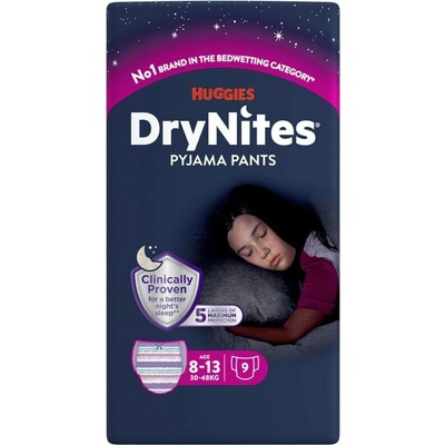 DryNites KIMBERLY-CLARK natah.kalhot.dívky 8-13let-30-48kg-23ks