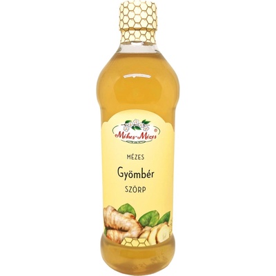 Méhes Mézes Zázvorový sirup s cukrom a medom 0,5 l