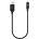 Ttec Кабел ttec AlumiCable Ligthning USB Charge / Data Mini Cable, 30cm - Черен