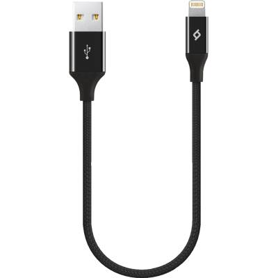Ttec Кабел ttec AlumiCable Ligthning USB Charge / Data Mini Cable , 30cm - Черен