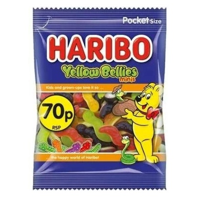 Haribo Yellow Bellies 60 g