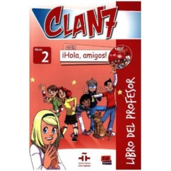 Clan 7 Nivel 2 - Libro del profesor + CD + CD-ROM - neuveden