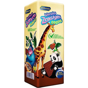 Image 1 of ЗАКУСКА Бисквити ЗАКУСКА КАКАО 370ГР