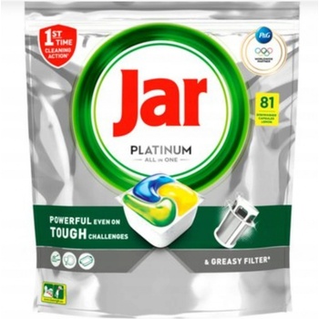 Jar Platinum All in One Yellow Kapsle do myčky 81 ks