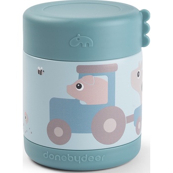 Done by deer Tiny Farm Термос за храна 300 мл, син (1251722)