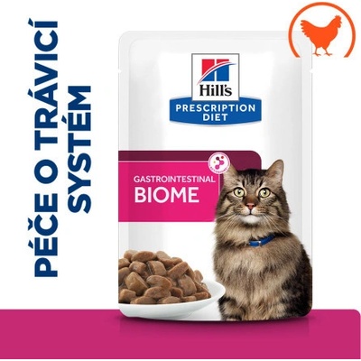 Hill's PD Cat I/D Gastrointestinal Biome Fiber&Digestive Care Chicken 12 x 85 g