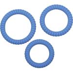 You2Toys - комплект пенис пръстени - син