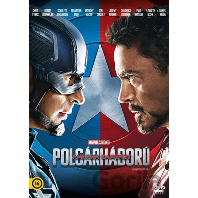 Amerika Kapitány: Polgárháború HU - DVD