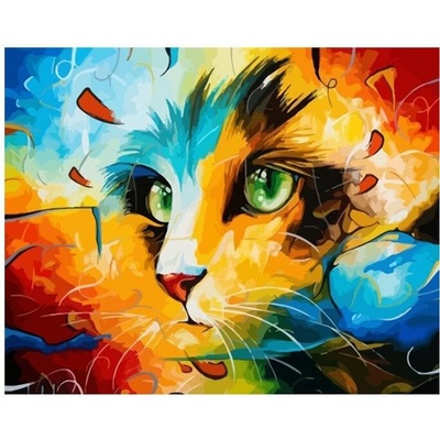 Norimpex Abstraktná mačka 30 × 40 cm 1006774