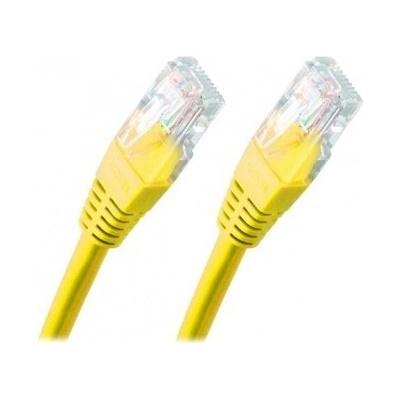XtendLan PK_6UTP005yellow Patch, Cat 6, UTP, 0,5m, žlutý