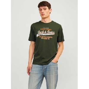 JACK & JONES Тениска jjelogo tee ss o-neck 2 col aw24 sn (122548624520653)