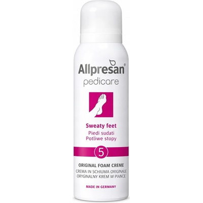 Allpresan 5 krémová pěna na potivé nohy 125 ml