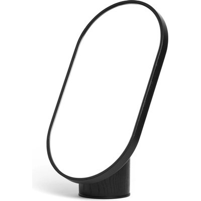 tre Огледало Woodturn от ясен черно (WM78WB)