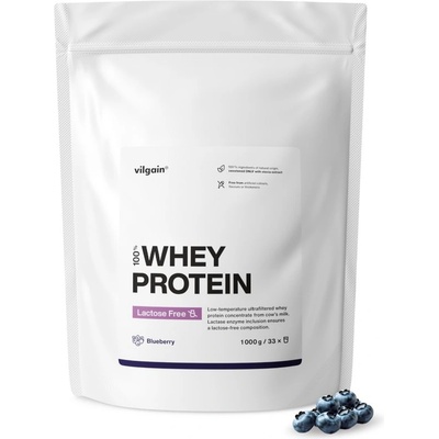 Vilgain Lactose Free Whey Protein – 2× čučoriedka 1 000 g