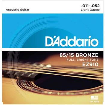 Image 1 of D'Addario EZ910, Струни за акустична китара 11-52 (EZ910)