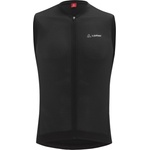 Löffler Мъжки потник за колоездене Löffler Bike Sleeveless Jersey Full-Zip Vent Mid Cycling singlet - Black - размер 48 (EU) (056-3934-0112)
