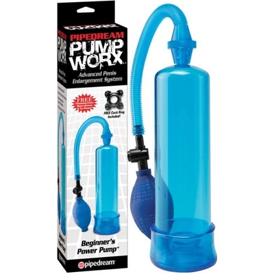 Beginners Power Pump Blue Vakuová pumpa pro pány trpící poruchami erekce