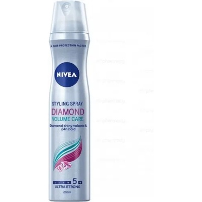 Nivea Diamond Volume Care Лак за коса за блясък и обем 250 мл