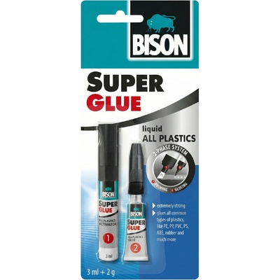 BISON 17961 Super Glue lepidlo 3 ml