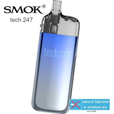 Smoktech Tech247 Pod 1800 mAh Blue Gradient 1 ks
