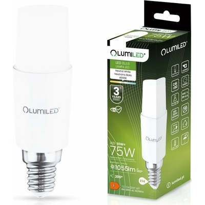 Lumiled LED žiarovka E14 10W = 75W 1055lm 4000K Neutral Stick