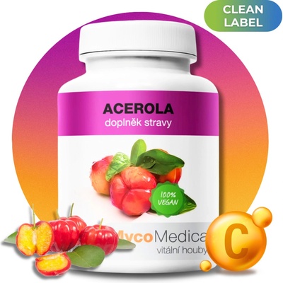 Mycomedica Acerola 90 kapslí – Sleviste.cz