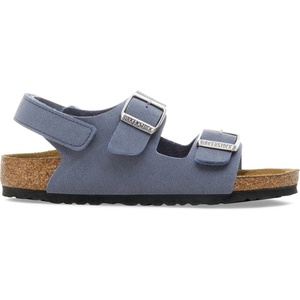 Birkenstock Детски сандали Birkenstock Kid's Milano AS Birkibuc Sandals - Navy - размер 27 (702-4250-0314)