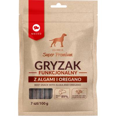 MACED Žuvačky s riasami a oreganom 100 g