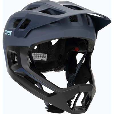 UVEX React Jr Fullface Dusk Blue Matt 2026