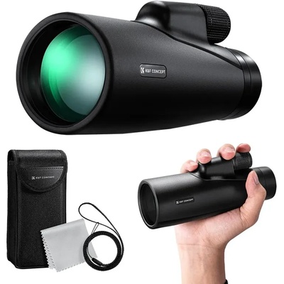 K&F Concept 12x50 Монокъл HD BAK-4 Prism IP65 Waterproof, Black