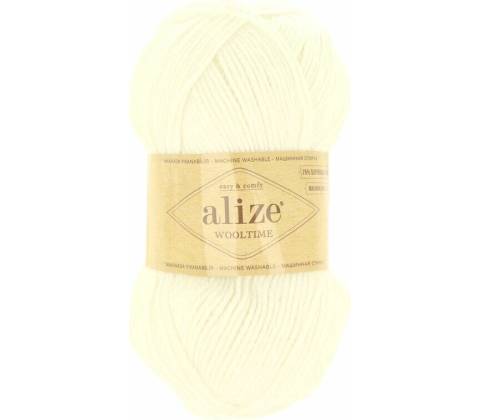 Alize Wooltime 55 bílokrémová