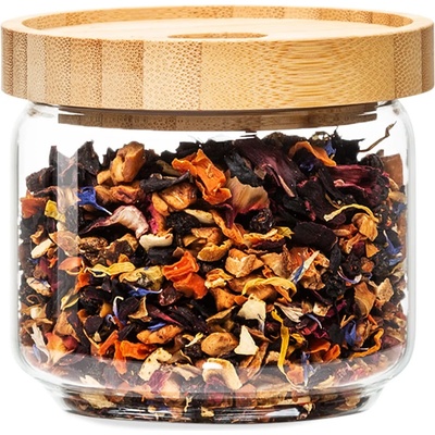 Klarstein Съд за съхранение, с бамбукова запушалка, 300 мл, плътно затваряне (BW-10273-006) (BW-10273-006)