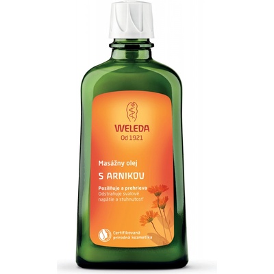Weleda Body Care arnikový masážní olej 200 ml – Zboží Mobilmania