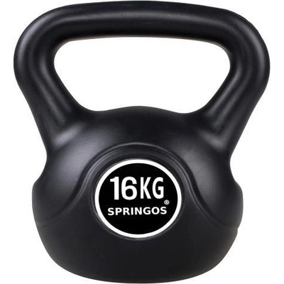 SPRINGOS ABS Kettlebell 16 kg – Zboží Mobilmania